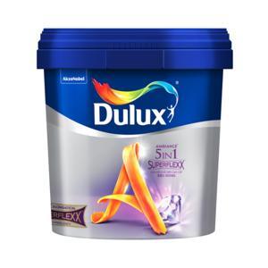 Sơn nội thất Dulux Ambiance 5 in 1 Superflexx siêu bóng Z611B mờ lon 1L