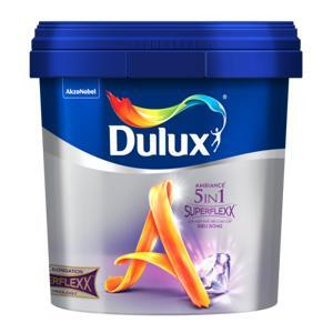 Sơn nội thất Dulux Ambiance 5 in 1 Superflexx siêu bóng Z611B mờ lon 1L