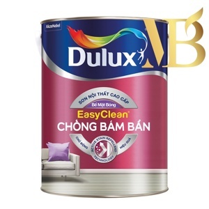 Sơn nội thất Dulux Easyclean chống bám bẩn bề mặt bóng Z966B - 5 lít