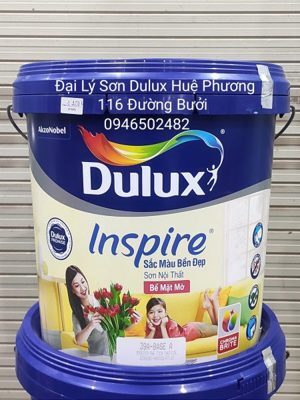 Sơn nội thất Dulux Inspire bề mặt mờ 39A - 18 lít