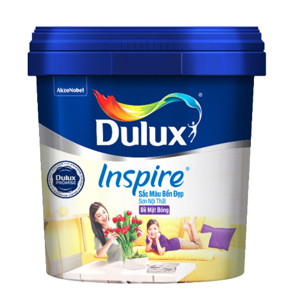 Sơn nội thất Dulux Inspire bề mặt bóng 39AB - 18 lít