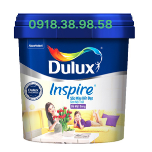 Sơn nội thất Dulux Inspire bề mặt bóng 39AB - Lon 5 lít