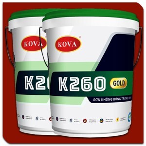 Sơn nội thất Kova K260 Gold - Sơn không bóng, 20kg