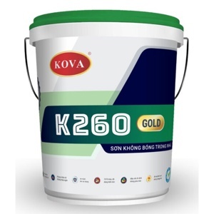 Sơn nội thất Kova K260 Gold - Sơn không bóng, 20kg