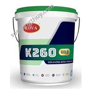 Sơn nội thất Kova K260 Gold - Sơn không bóng, 20kg