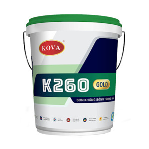 Sơn nội thất Kova K260 Gold - Sơn không bóng, 20kg