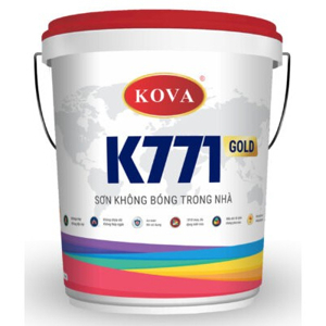 Sơn nội thất Kova K771 Gold - Sơn không bóng, 4Kg