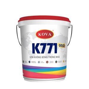 Sơn nội thất Kova K771 Gold - Sơn không bóng, 4Kg