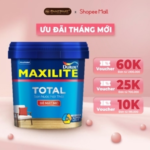 Sơn nội thất trắng trần Maxilite Siêu Trắng 30C-25272S thùng 18L