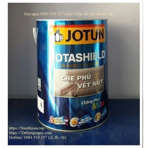 Sơn nước ngoại thất Jotun Jotashield che phủ vết nứt - Lon 5 lít