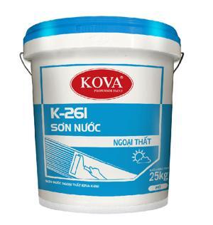 Sơn nước ngoại thất Kova K-261 - 5kg