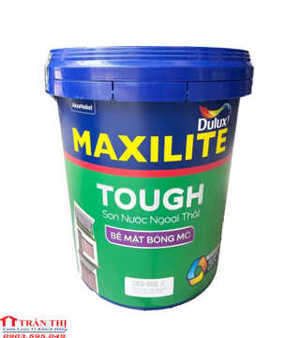 Sơn nước ngoài trời Maxilite Tough bề mặt bóng mờ 28CB - 18 lít