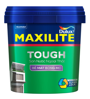 Sơn nước ngoài trời Maxilite Tough bề mặt bóng mờ 28CB - 5 lít