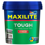 Sơn nước ngoài trời Maxilite Tough bề mặt mờ 28C - 18 lít