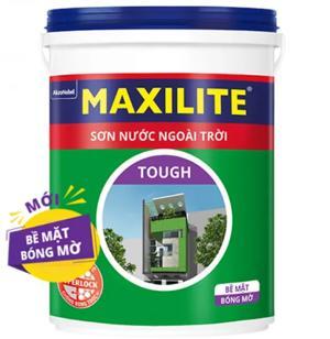 Sơn nước ngoài trời Maxilite Tough bề mặt bóng mờ 28CB - 5 lít