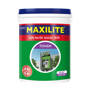 Sơn nước ngoài trời Maxilite Tough bề mặt bóng mờ 28CB - 18 lít