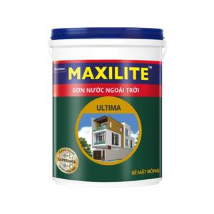 Sơn nước ngoài trời Maxilite Ultima bề mặt bóng LU1 - 5 lít