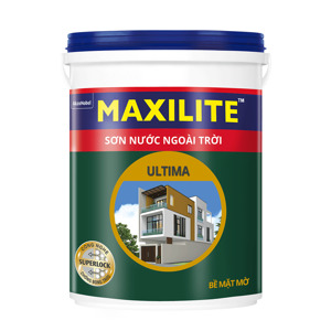 Sơn nước ngoài trời Maxilite Ultima bề mặt mờ LU2 - 18 lít