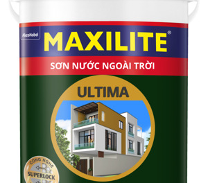 Sơn nước ngoài trời Maxilite Ultima bề mặt mờ LU2 - 18 lít