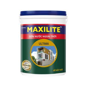 Sơn nước ngoài trời Maxilite Ultima bề mặt mờ LU2 - 5 lít