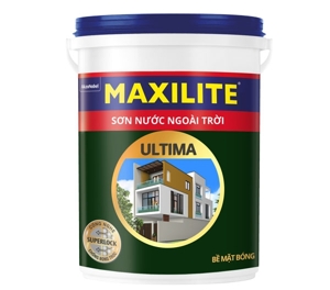 Sơn nước ngoài trời Maxilite Ultima bề mặt bóng LU1 - 18 lít