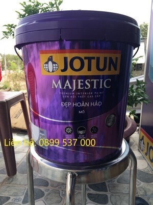 Sơn nước nội thất Jotun Majestic đẹp hoàn hảo bóng - Thùng 17 lít