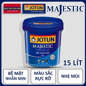 Sơn nước nội thất Jotun Majestic đẹp hoàn hảo bóng - Thùng 15 lít