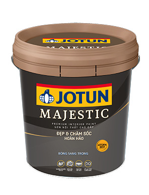 Sơn nước nội thất Jotun Majestic Đẹp và Chăm sóc Hoàn Hảo - Lon 5 lít