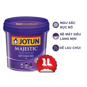 Sơn nước nội thất Jotun Majestic đẹp hoàn hảo mờ - Lon 1 lít