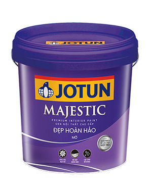 Sơn nước nội thất Jotun Majestic đẹp hoàn hảo mờ - Lon 1 lít