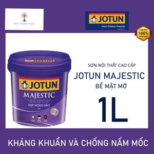 Sơn nước nội thất Jotun Majestic đẹp hoàn hảo mờ - Lon 1 lít