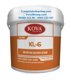 Sơn phủ kim loại Epoxy hệ nước Kova KL-6