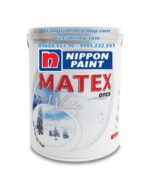 Sơn Phủ Ngoài Nhà Nippon NP-Super-Matex - 18 lít