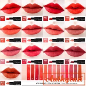 Son thỏi Agapan Matte Lipstick - 01 Blooming Red