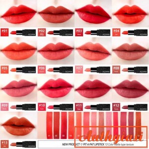 Son thỏi Agapan Matte Lipstick - 01 Blooming Red