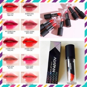 Son thỏi agapan vita lip stain