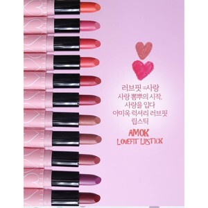 Son thỏi Amok Luxury Lovefit Premium Lipstick