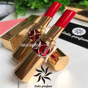 Son YSL Rouge Volupte Shine #4 Rouge in Danger