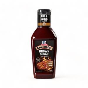 Sốt BBQ hiệu McCormick vi đường nâu “Brown Sugar” – chai 500g
