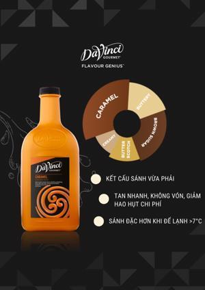 Sốt Davinci Caramel 2L