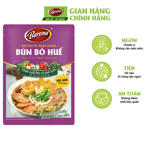 Sốt gia vị hoàn chỉnh Barona Bún Bò Huế 80g