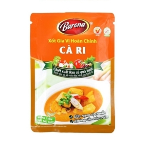 Sốt gia vị hoàn chỉnh Barona Cà Ri 80g