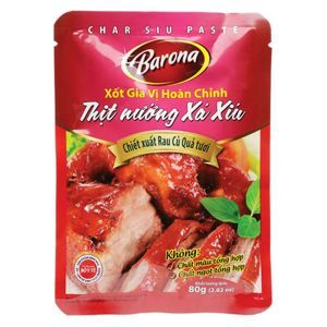 Sốt gia vị thịt nướng xá xíu Barona G80g