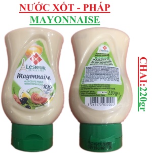 Sốt Mayonnaise hương vị đậm đà hiệu Lesieur 220g