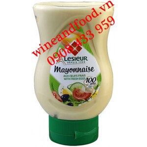 Sốt Mayonnaise hương vị đậm đà hiệu Lesieur 220g