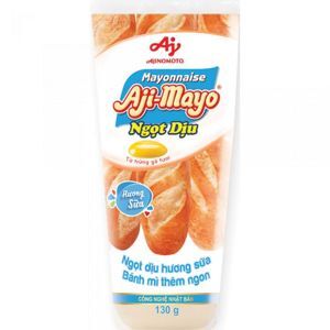 Sốt mayonnaise ngọt dịu Aji-mayo tuýp 130g