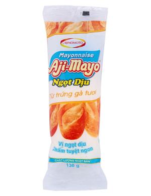 Sốt mayonnaise ngọt dịu Aji-mayo tuýp 130g