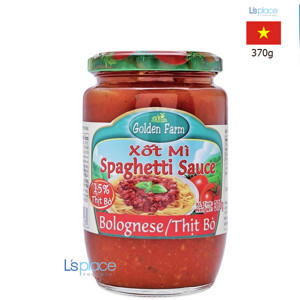 Sốt mì spaghetti thịt bò Golden Farm - 370g