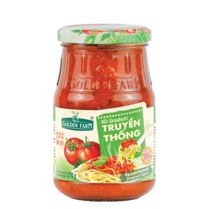 Sốt mì spaghetti truyền thống Golden Farm - 370g