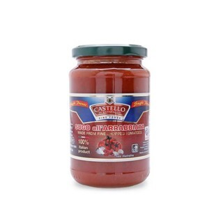 Sốt mỳ Spaghetti Arrabbiata hiệu Castello 350g